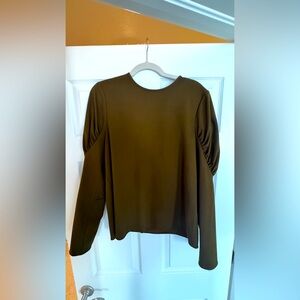 Olive Green Women's Top